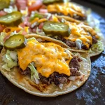 Smashed Cheeseburger Tacos