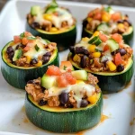 Taco Stuffed Zucchini Cups