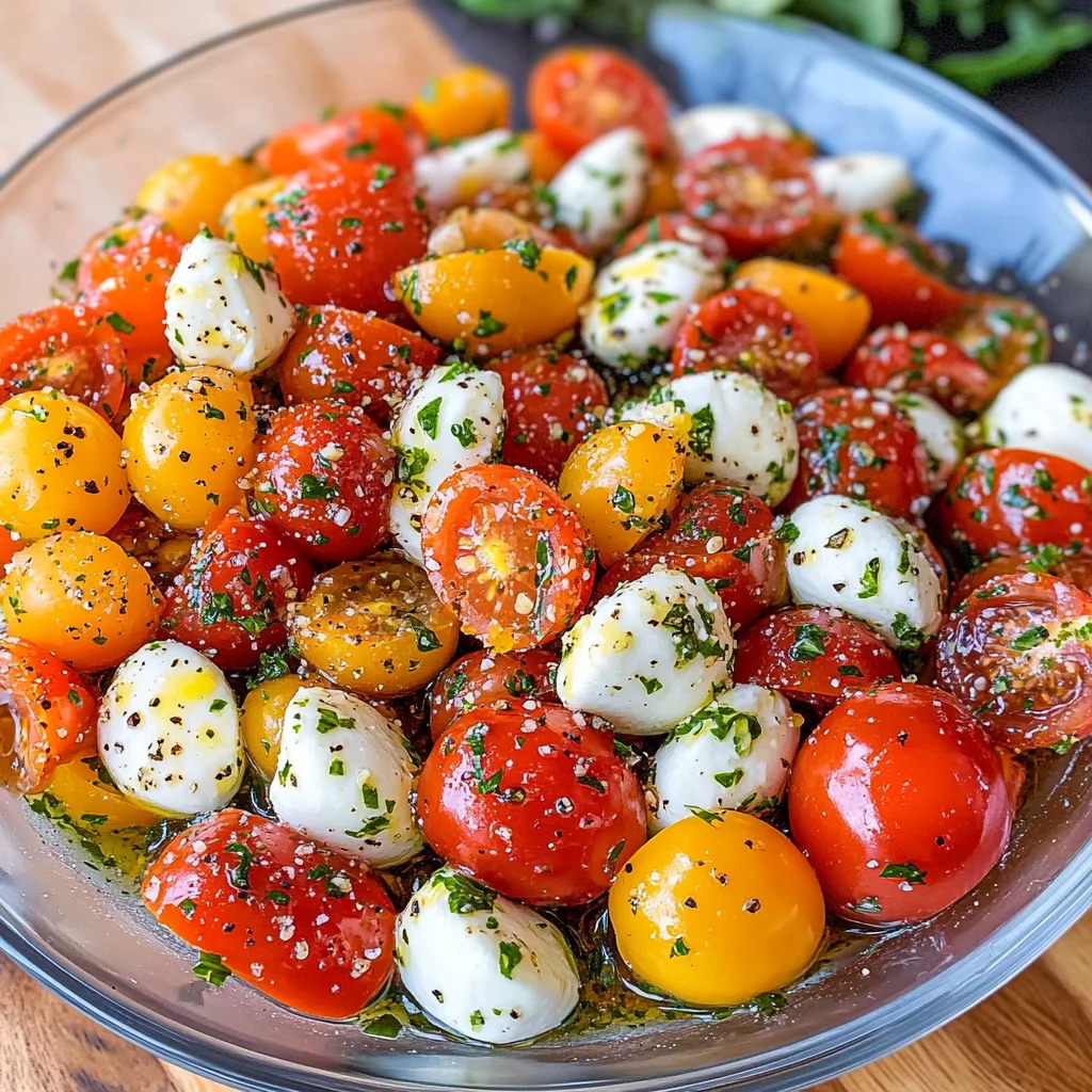 Tomato Mozzarella Salad