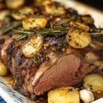 Traditional Greek Leg of Lamb