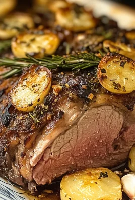 Traditional Greek Leg of Lamb