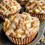 Vegan Apple Muffins With Oat Streusel