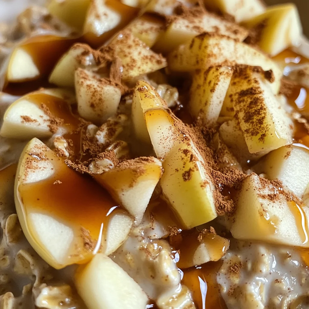 Apple Cinnamon Overnight Oats Recipe (Easy and Healthy) image 2