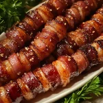 Bacon Wrapped Brown Sugar Smokies Recipe