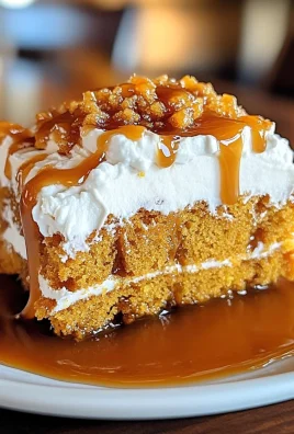 Caramel Pumpkin Poke Cake