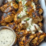 Chicken Shawarma with Garlic White Sauce