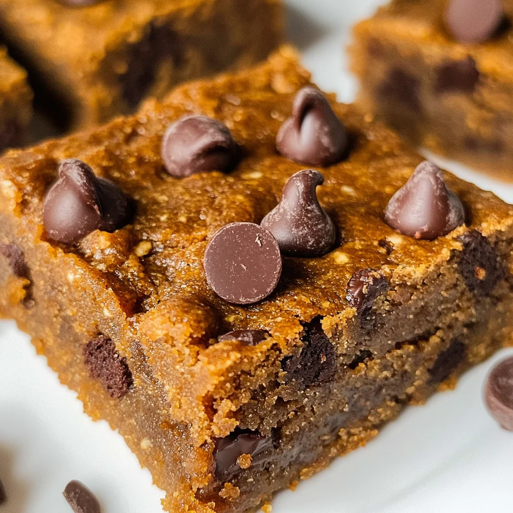 Chocolate Chip Pumpkin Bars