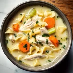Creamy Chicken Noodle Soup