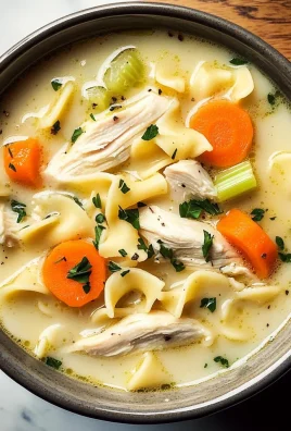 Creamy Chicken Noodle Soup