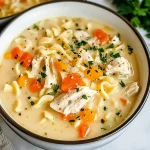 Creamy Crack Chicken Noodle Soup Recipe