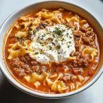 Creamy Lasagna Soup