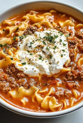 Creamy Lasagna Soup
