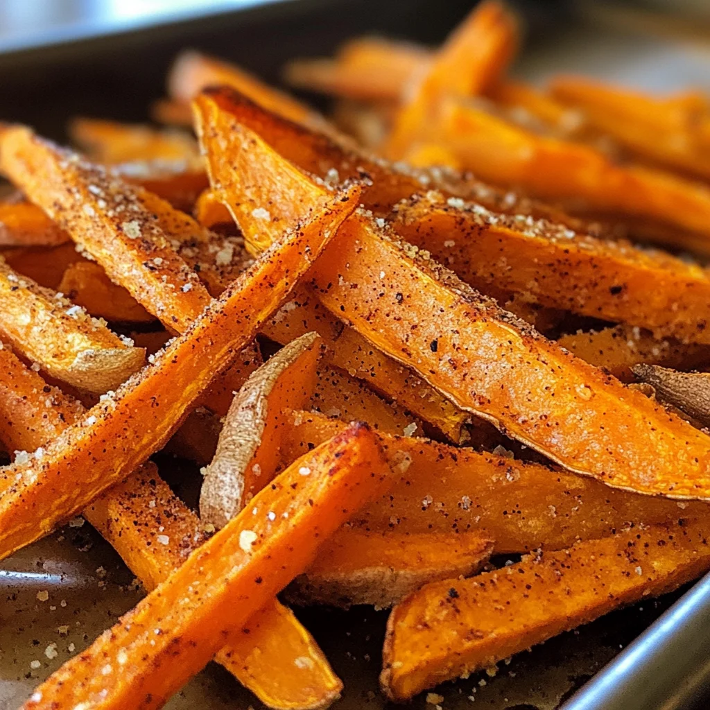 Crispy Oven Baked Sweet Potato Fries