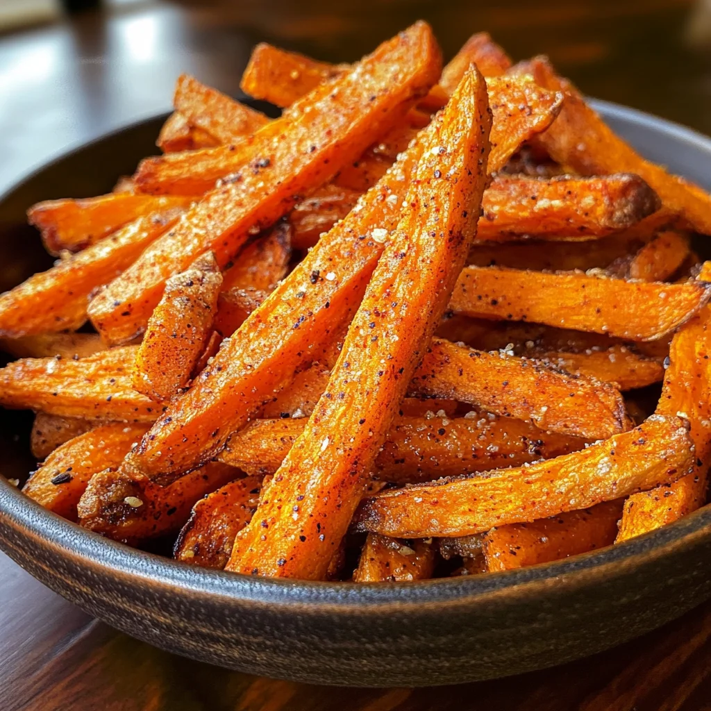 Crispy Oven Baked Sweet Potato Fries image 2