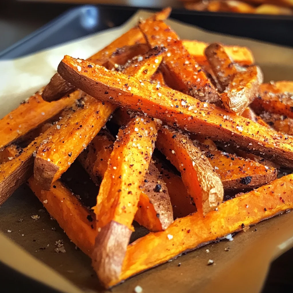 Crispy Oven Baked Sweet Potato Fries image 3