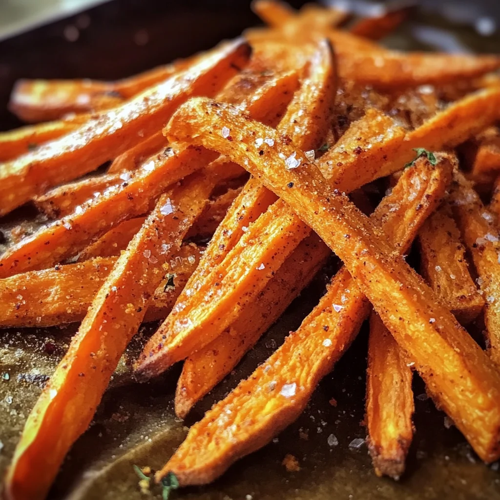 Crispy Oven Baked Sweet Potato Fries image 4
