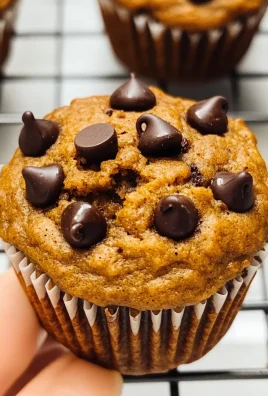 Delicious Pumpkin Protein Muffins with Chocolate Chips Recipe