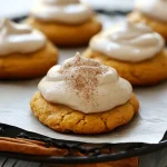 Delicious Soft Pumpkin Cookies with Cinnamon Frosting