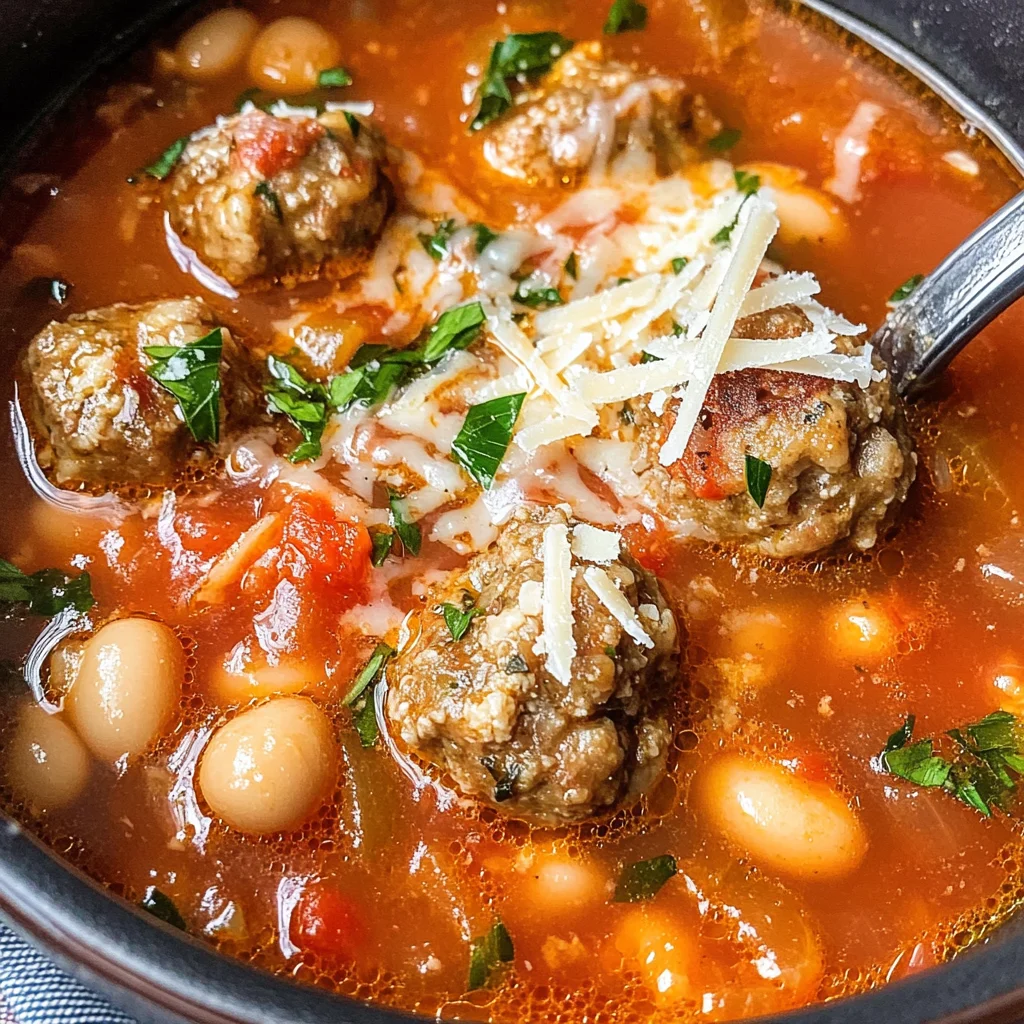 Easy Meatball Soup