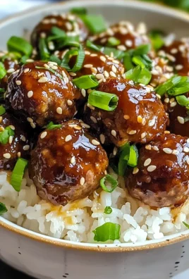 Easy Meatballs and Rice Bowl Recipe