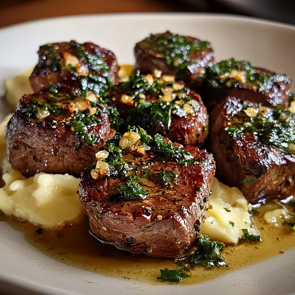 Garlic and Herb Butter Steak Bites: Quick, Juicy, and Flavor-Packed Dinner