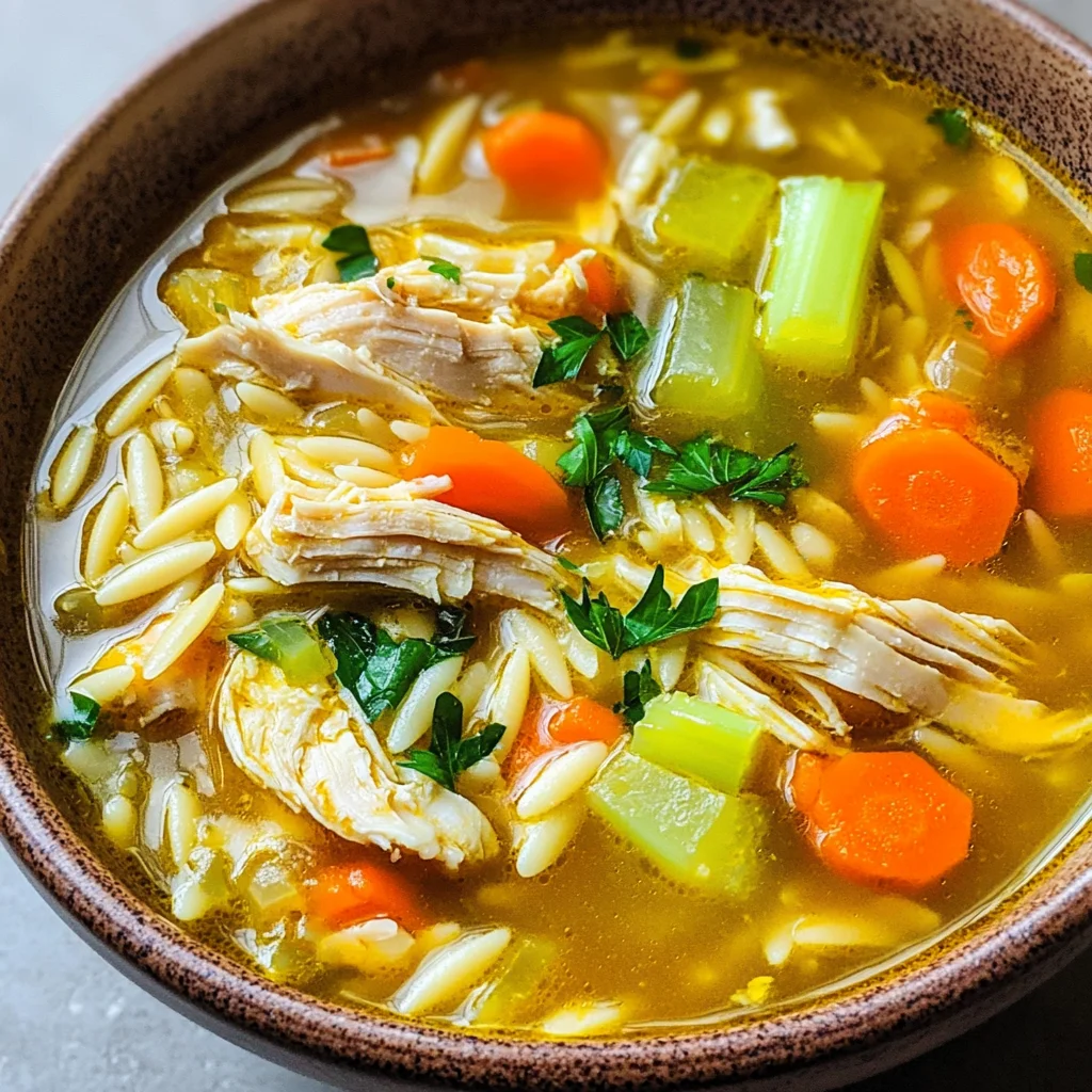 Golden Turmeric Chicken Soup