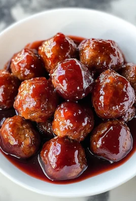 Grape Jelly Meatballs Recipe
