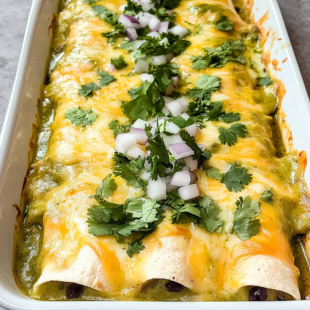 Green Chicken Enchilada Recipe