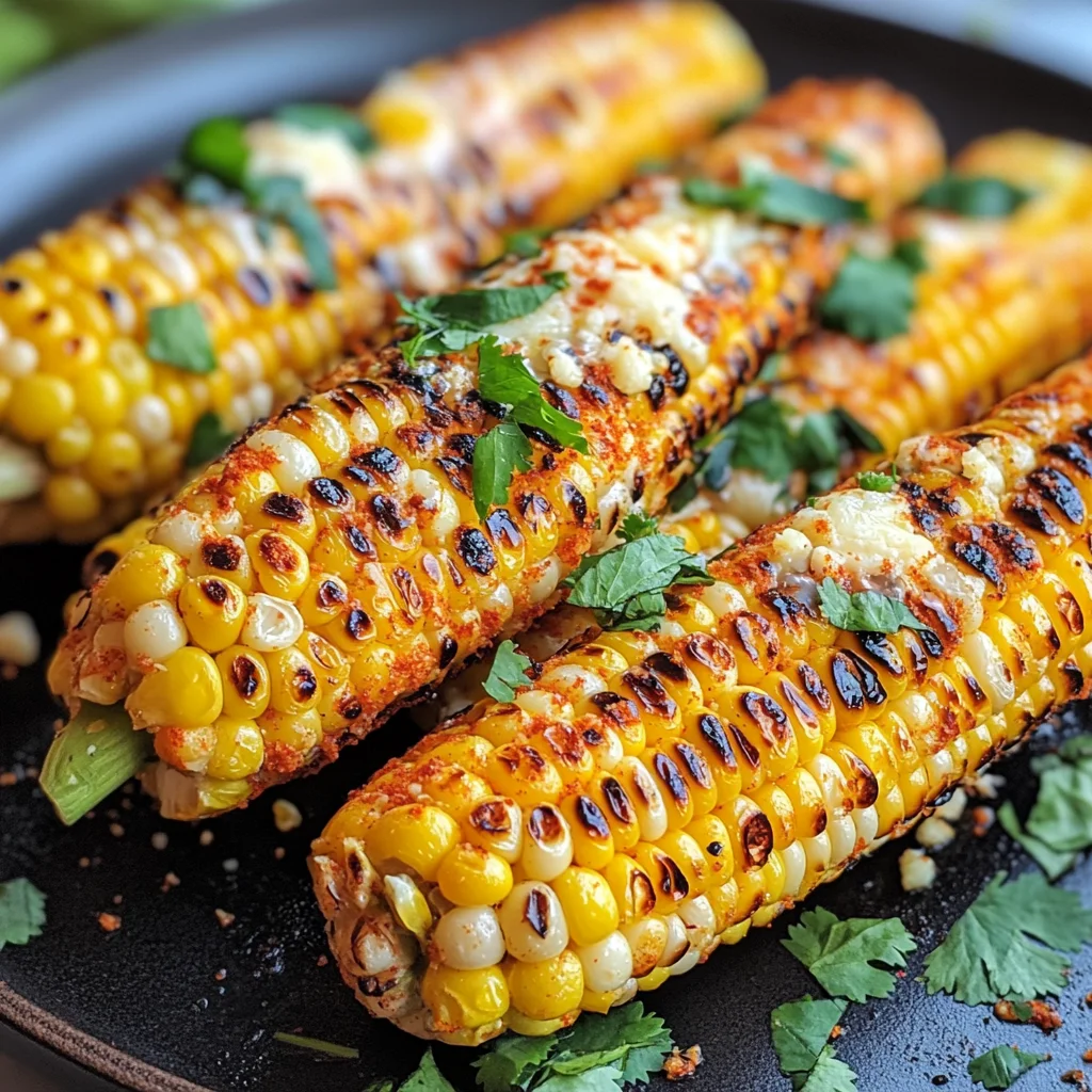 Grilled Corn on the Cob with Chili Lime Butter