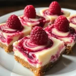 Homemade Raspberry Swirl Cheesecake Bites