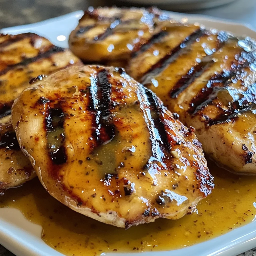 Honey Mustard Grilled Chicken Breast Recipe