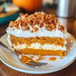 Indulge in Better Than Cake Pumpkin Delight with Toffee and Caramel