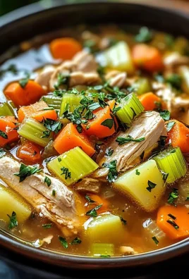 Instant Pot Chicken Vegetable Soup
