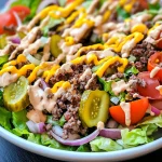 Keto Big Mac Salad