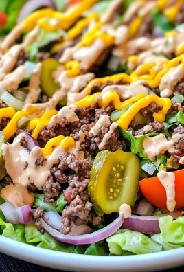 Keto Big Mac Salad