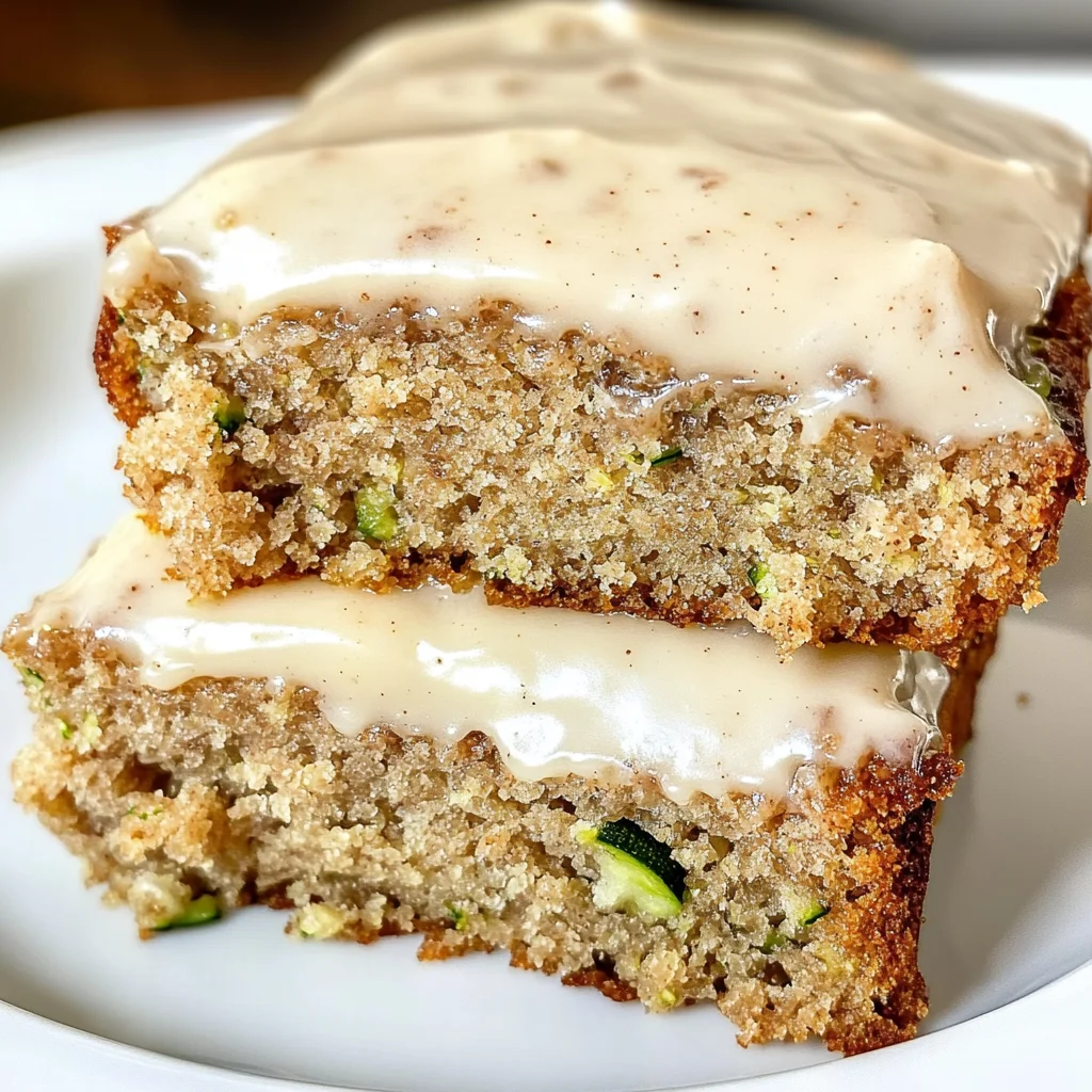 Keto Cinnamon Brown Sugar Zucchini Cake