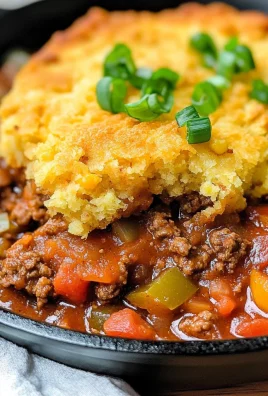Keto Cornbread Chili Skillet