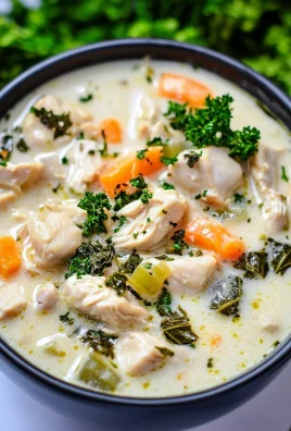 Keto Creamy Crockpot Chicken Stew