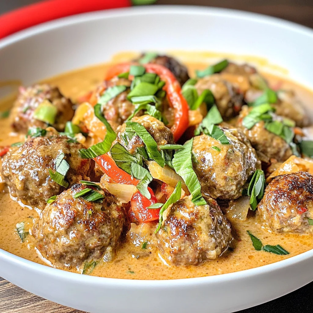 Keto Thai Meatballs