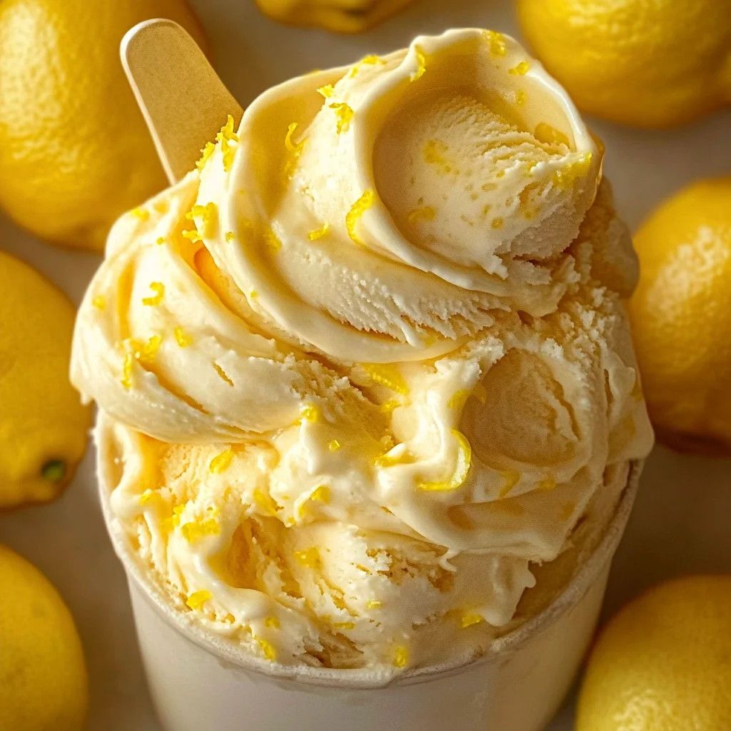 Lemon Custard Ice Cream Recipe