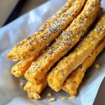 Low-Carb Everything Bagel Breadsticks With Pumpkin