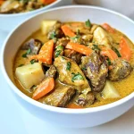 Low Carb Coconut Curry Beef Stew