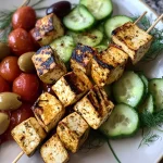 Mediterranean Grilled Tofu Kabobs