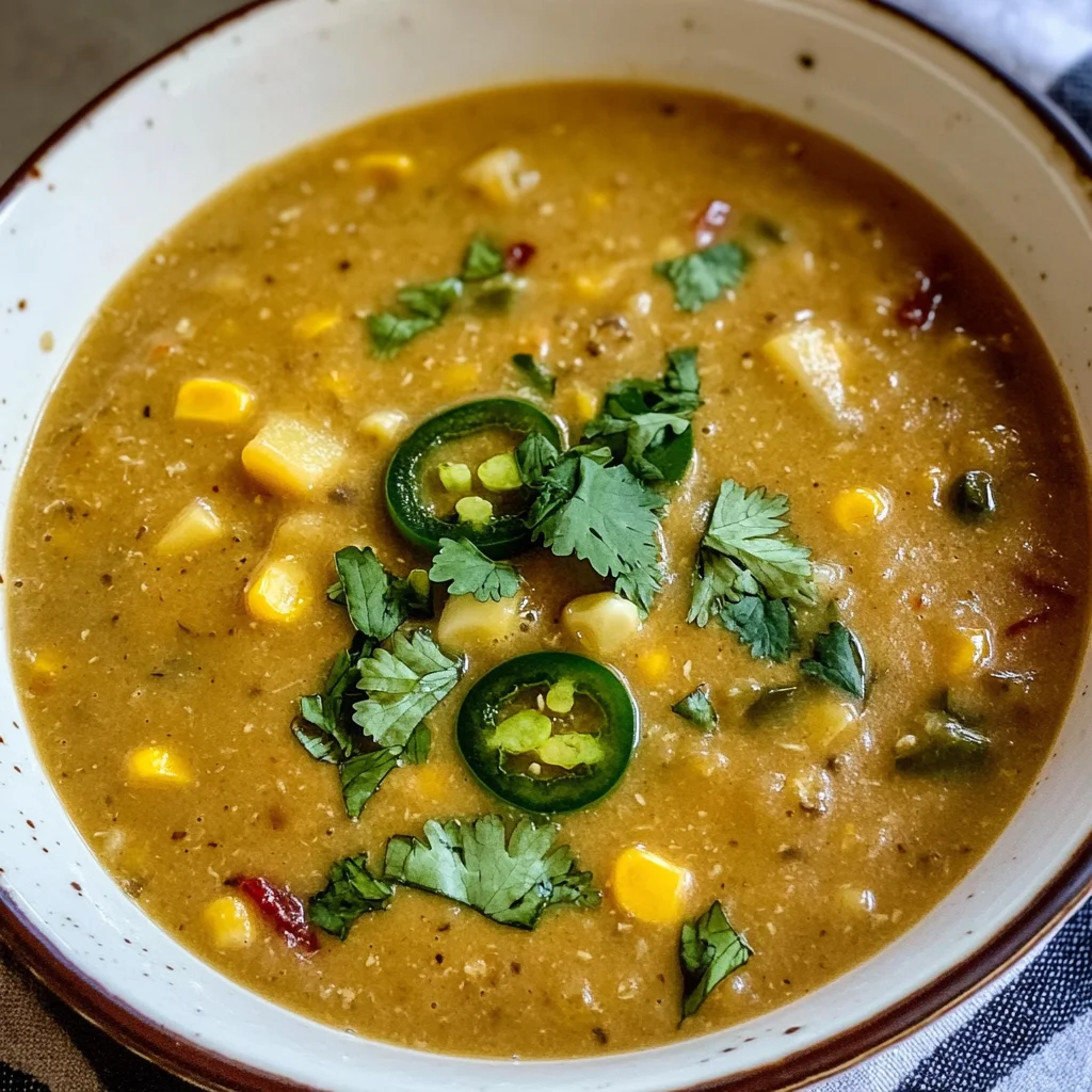 Mexican Street Corn Soup