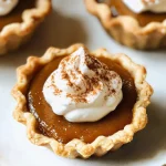Mini Vegan Pumpkin Pies