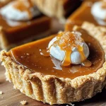 Obsession-Worthy Healthy Pumpkin Pies with Salted Caramel