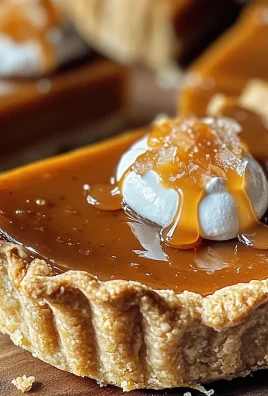 Obsession-Worthy Healthy Pumpkin Pies with Salted Caramel