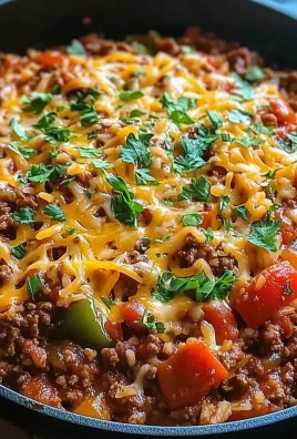 One Pot Unstuffed Pepper Skillet