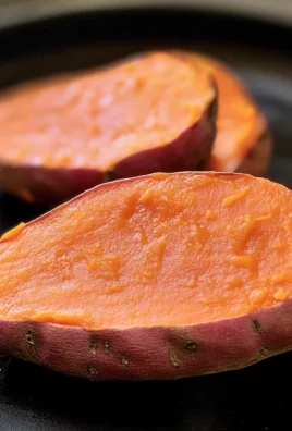 Oven baked sweet potatoes