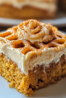 Pumpkin Poke Cake